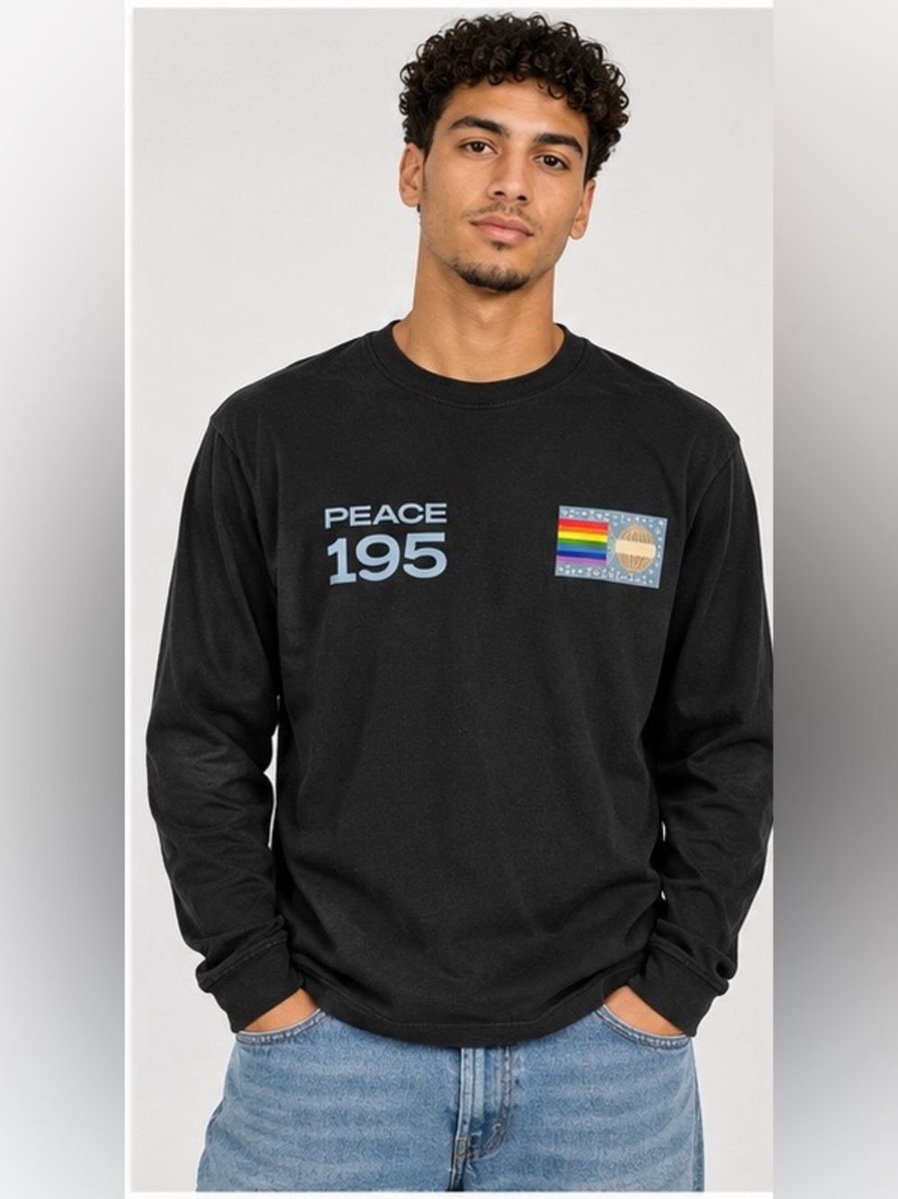 Akomplice x Umbro Peace 195 Long Sleeve Tee